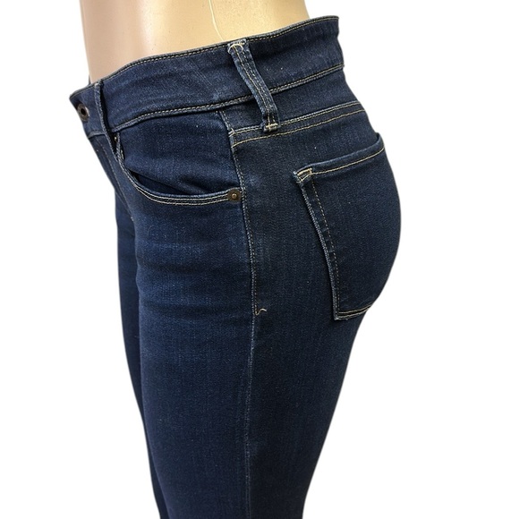 Lucky Brand Lolita Orta Boot Cut Denim Dark Wash Blue Jeans Womens 27 Waist sz 4 - Picture 4 of 14